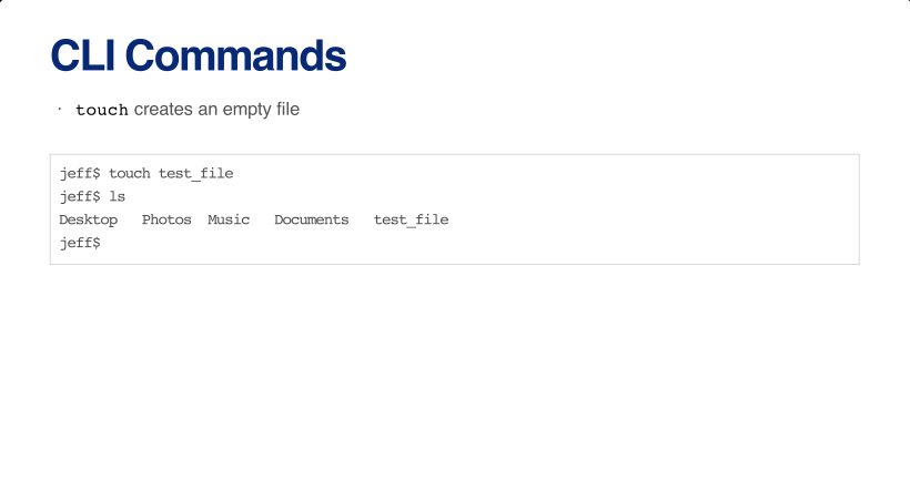 21 commandLineInterface